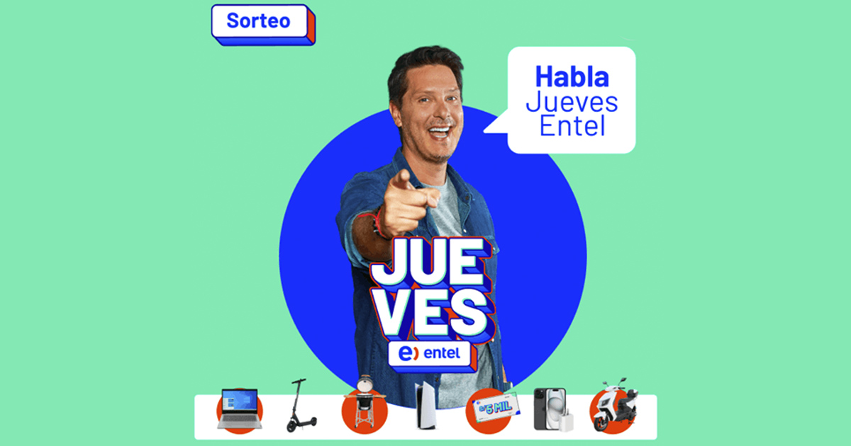Campaña Habla Jueves Entel con Cristian Rivero Foto y Video
