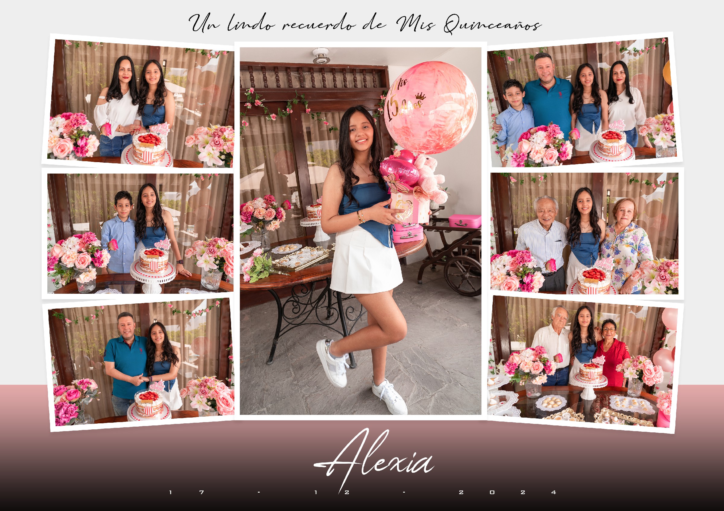 Alexia: Sesión de 15 años en Casa