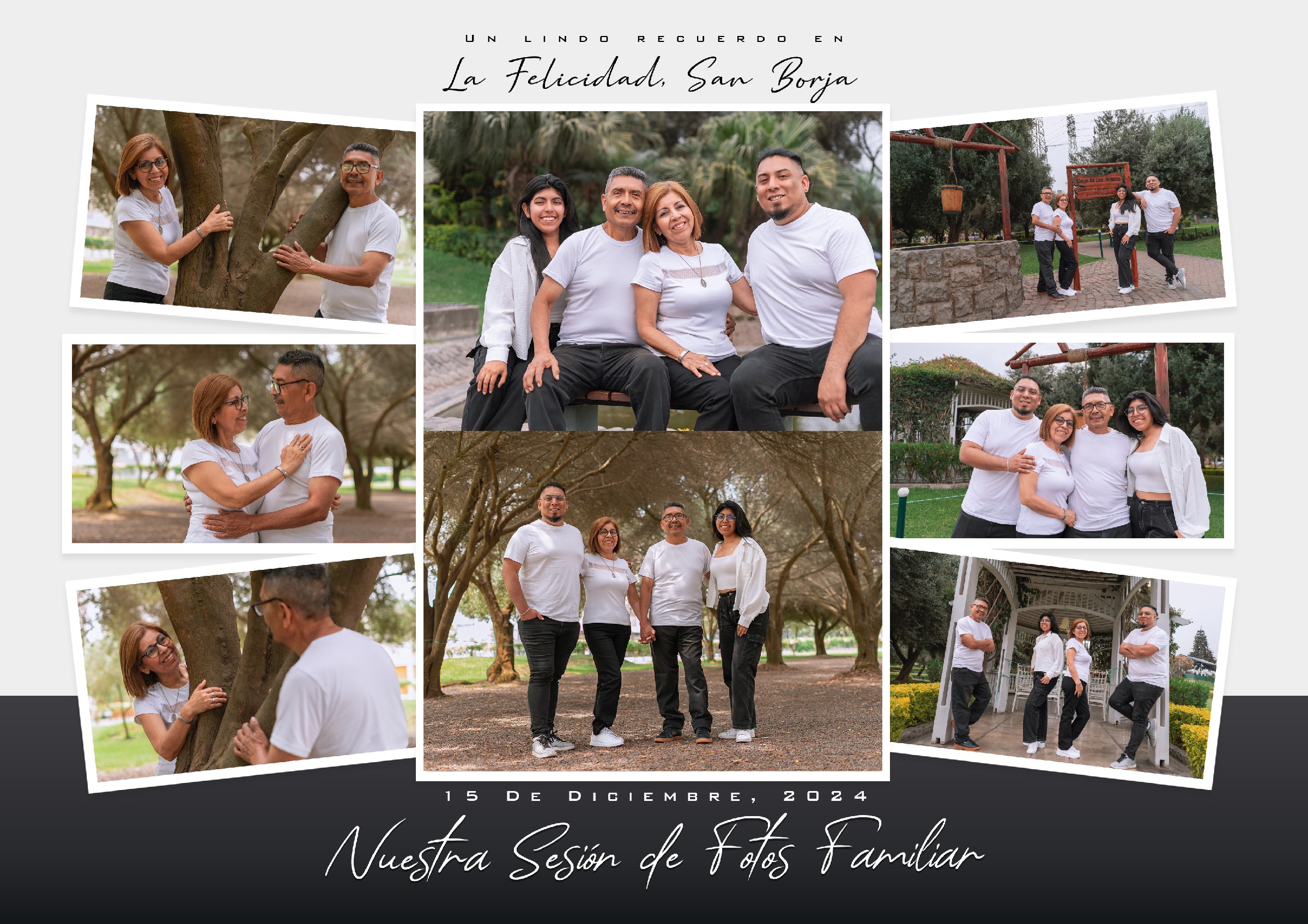 Familia Juarez: Una linda familia de 4 en Parque La Felicidad