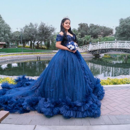 Kamil: Un lindo vestido de quinceañera en La Felicidad de San Borja