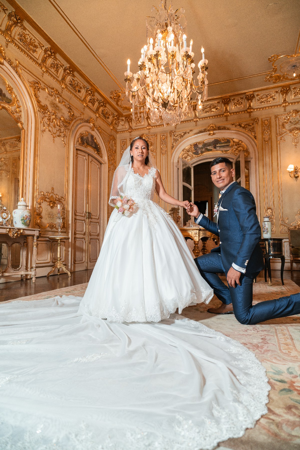 Sesión de Fotos de Recién Casados en la Casa Fernandini