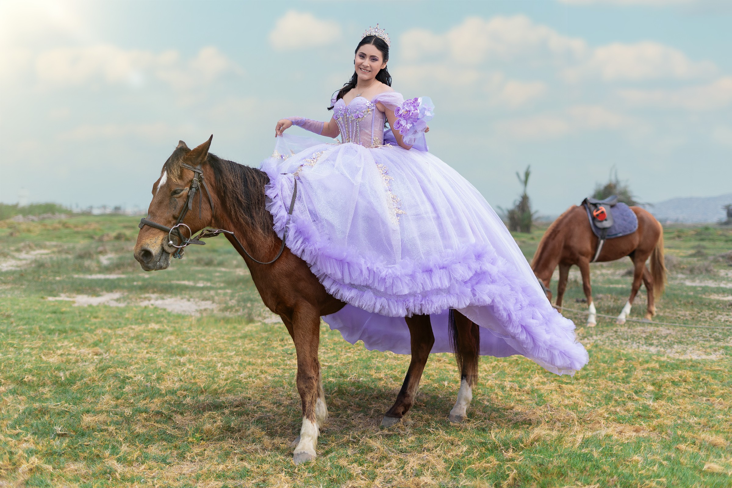 Daniela en el Rancho Los Caballos en Chorrillos Daniela en el Rancho Los Caballos en Chorrillos